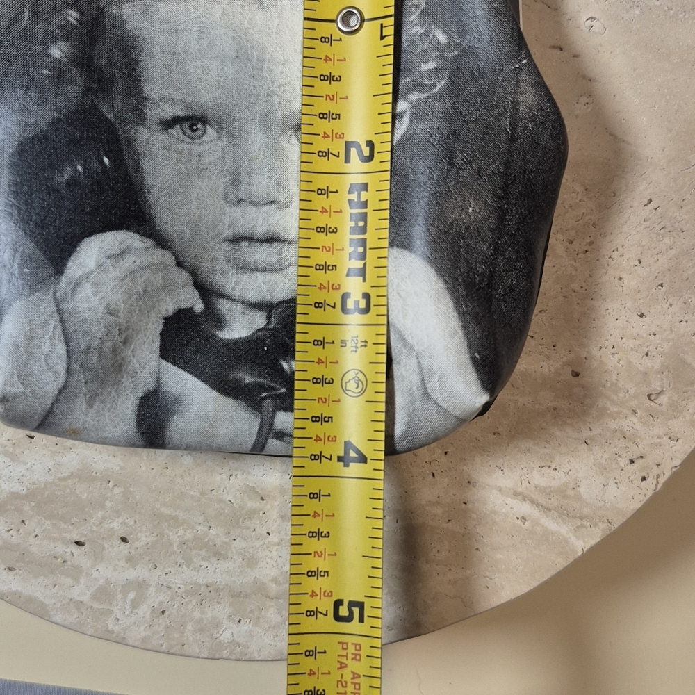 Rolfs Vintage Leather Wallet Coin Purse Statement Portrait Print 4×4 - Picture 6 of 7